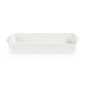 Plats à rôtir rectangulaires Olympia Whiteware 305 x 163 mm (lot de 6)