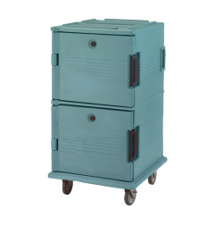 Chariot isotherme Cambro Ultra Camcart UPC1600 bleu ardoise