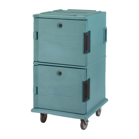 Chariot isotherme Cambro Ultra Camcart UPC1600 bleu ardoise