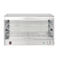 Vitrine chauffante économique Buffalo - Capacité 60 tourtes