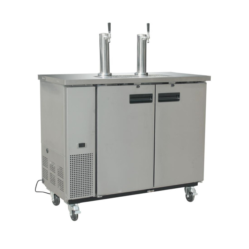 Distributeur de bière en fût à tirage direct Polar série G double Distributeur de bière en fût à tirage direct Polar série G double