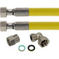 FLEXIBLE TUYAU GAZ TUBOGAZ DN15 ø 1/2"FF + accessoires FLEXIBLE TUYAU GAZ TUBOGAZ DN15 ø 1/2"FF + accessoires