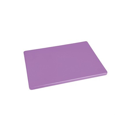 Petite planche à découper basse densité Hygiplas violette 229x305x12mm