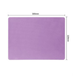 Petite planche à découper basse densité Hygiplas violette 229x305x12mm