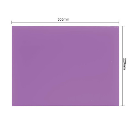 Petite planche à découper haute densité Hygiplas violette 229x305x12mm