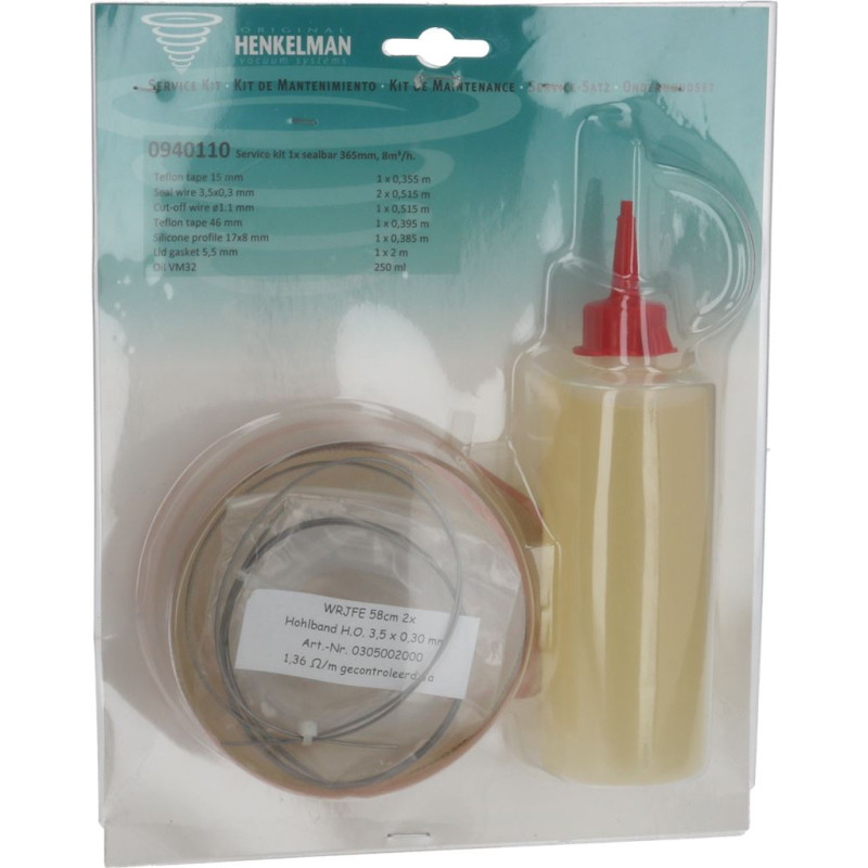 KIT D'ENTRETIEN POUR SOUS-VIDEUSE jumbo 30 ou GA-102/N KIT D'ENTRETIEN POUR SOUS-VIDEUSE jumbo 30 ou GA-102/N
