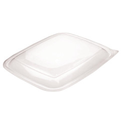 Couvercles rectangulaires moyens pour barquettes alimentaires Fastpac 900ml (lot de 300)