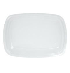 Grands couvercles rectangulaires pour barquettes alimentaires Fastpac 1350ml (lot de 150)