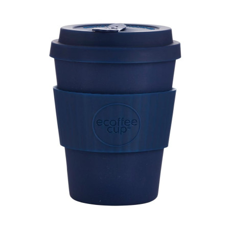 Gobelet réutilisable en bambou Ecoffee Dark Energy marine 340ml