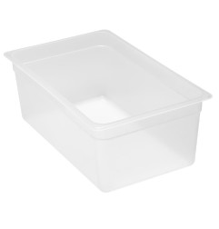 Bac en polypropylène translucide Cambro GN 1/1 profondeur 200mm