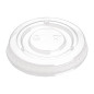 Couvercles PET transparents pour pots en bagasse Fiesta Recyclable (lot de 1000)