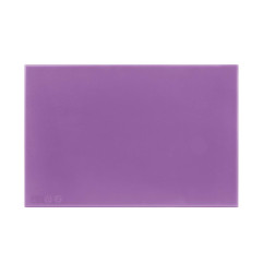 Planche à découper haute densité Hygiplas violette  450x300x12mm