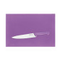 Planche à découper haute densité Hygiplas violette  450x300x12mm