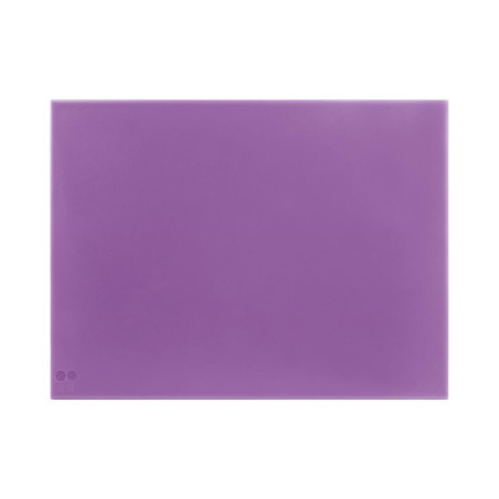 Planche à découper haute densité Hygiplas violette  600x450x12mm