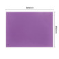 Planche à découper haute densité Hygiplas violette  600x450x12mm