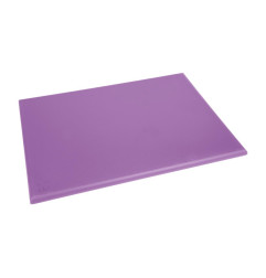 Planche à découper haute densité Hygiplas violette  600x450x25mm