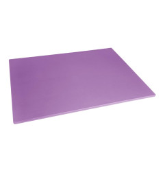 Planche à découper basse densité Hygiplas violette 600x450x10mm