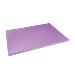 Planche à découper basse densité Hygiplas violette 600x450x20mm