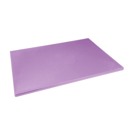 Planche à découper basse densité Hygiplas violette 600x450x20mm