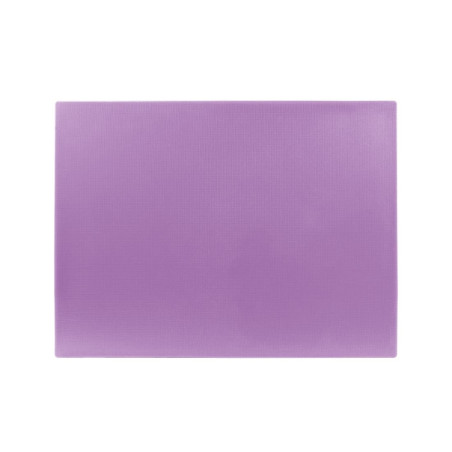 Planche à découper basse densité Hygiplas violette 600x450x20mm