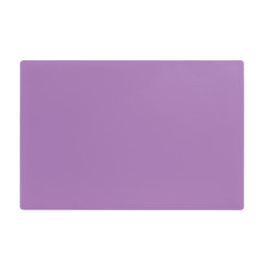 Planche à découper antibactérienne basse densité Hygiplas violette 450x300x10mm