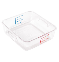 Boîte carrée de stockage 2L Rubbermaid