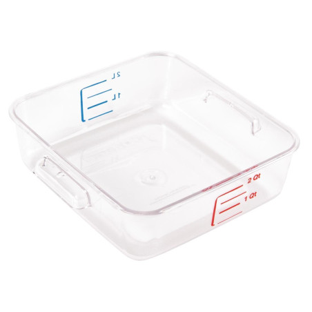 Boîte carrée de stockage 2L Rubbermaid