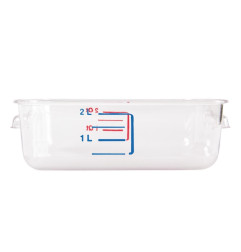 Boîte carrée de stockage 2L Rubbermaid