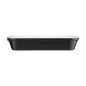 Plat à rôtir en fonte Vogue noir 355 x 220mm