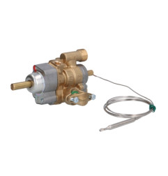 ROBINET THERMOSTATIQUE GAZ PEL 24ST 140-340°C