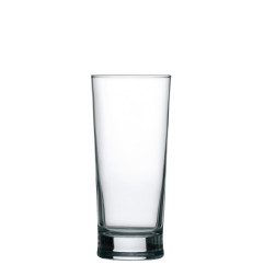 Verres à bière coniques nucléés Utopia Senator 570ml estampillés CE (lot de 24)