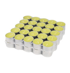Bougies chauffe-plat à la citronnelle Eazyzap (lot de 50)