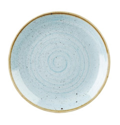 Assiettes rondes Churchill Stonecast Duck Egg Blue 260mm (Lot de 12)