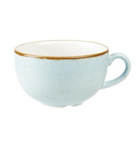 Tasses à cappuccino Churchill Stonecast bleu pâle 354ml (lot de 12)