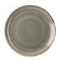 Assiettes rondes Churchill Stonecast Peppercorn Grey 260mm (Lot de 12)