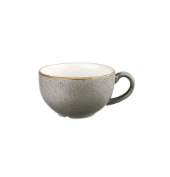 Tasses à cappuccino Churchill Stonecast Peppercorn Grey 354ml (Lot de 12)