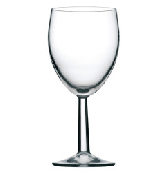 Verres à pied Utopia Saxon 340 ml marqués à 125 ml 175 ml et 250 ml (lot de 48)