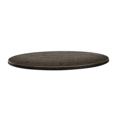 Plateau de table rond Topalit Classic Line 80cm timber