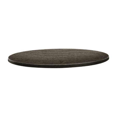 Plateau de table rond Topalit Classic Line 80cm timber