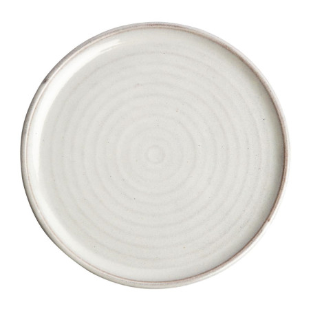Assiettes plates blanc Murano Olympia Canvas 26,5 cm  (Lot de 6)