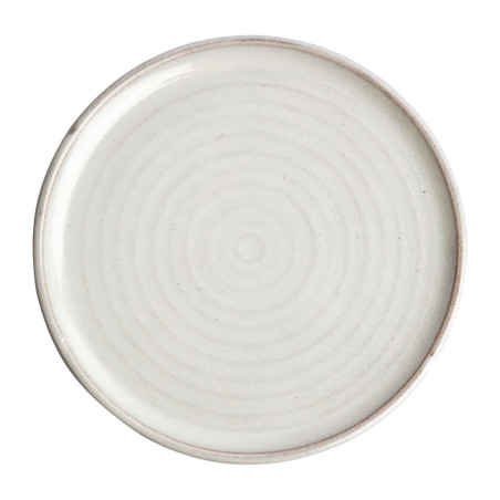 Assiettes plates blanc Murano Olympia Canvas 26,5 cm  (Lot de 6)