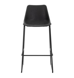 Tabouret haut Bolero Rodeo noir