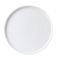 Assiettes avec rebord Churchill Chefs blanches 260mm (lot de 6)