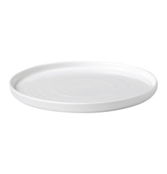 Assiettes avec rebord Churchill Chefs blanches 210mm (lot de 6)