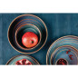 Assiettes plates rondes irisées Olympia Cavolo 270mm (lot de 4)