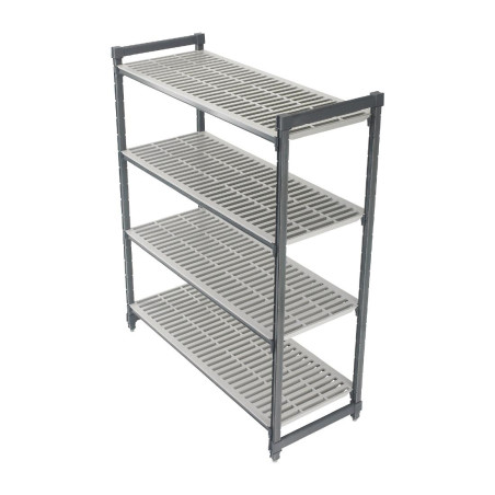 Rayonnage 4 niveaux étagères à claire-voie Cambro Camshelving 1830 x 1525 x 610mm