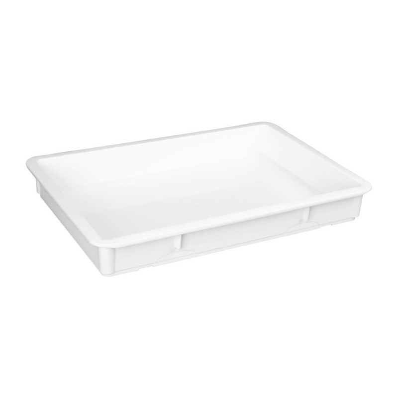 Bac à pâtons en polypropylène Vogue 650 x 455 x 85mm Bac à pâtons en polypropylène Vogue 650 x 455 x 85mm