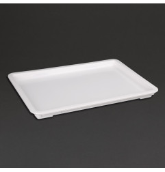 Couvercle pour bac à pâtons en PP Vogue 650 x 455 x 84mm