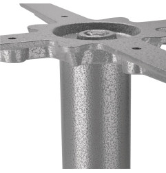Pied de table en fonte Bolero gris