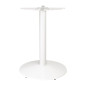 Pied de table en fonte Bolero blanc Pied de table en fonte Bolero blanc